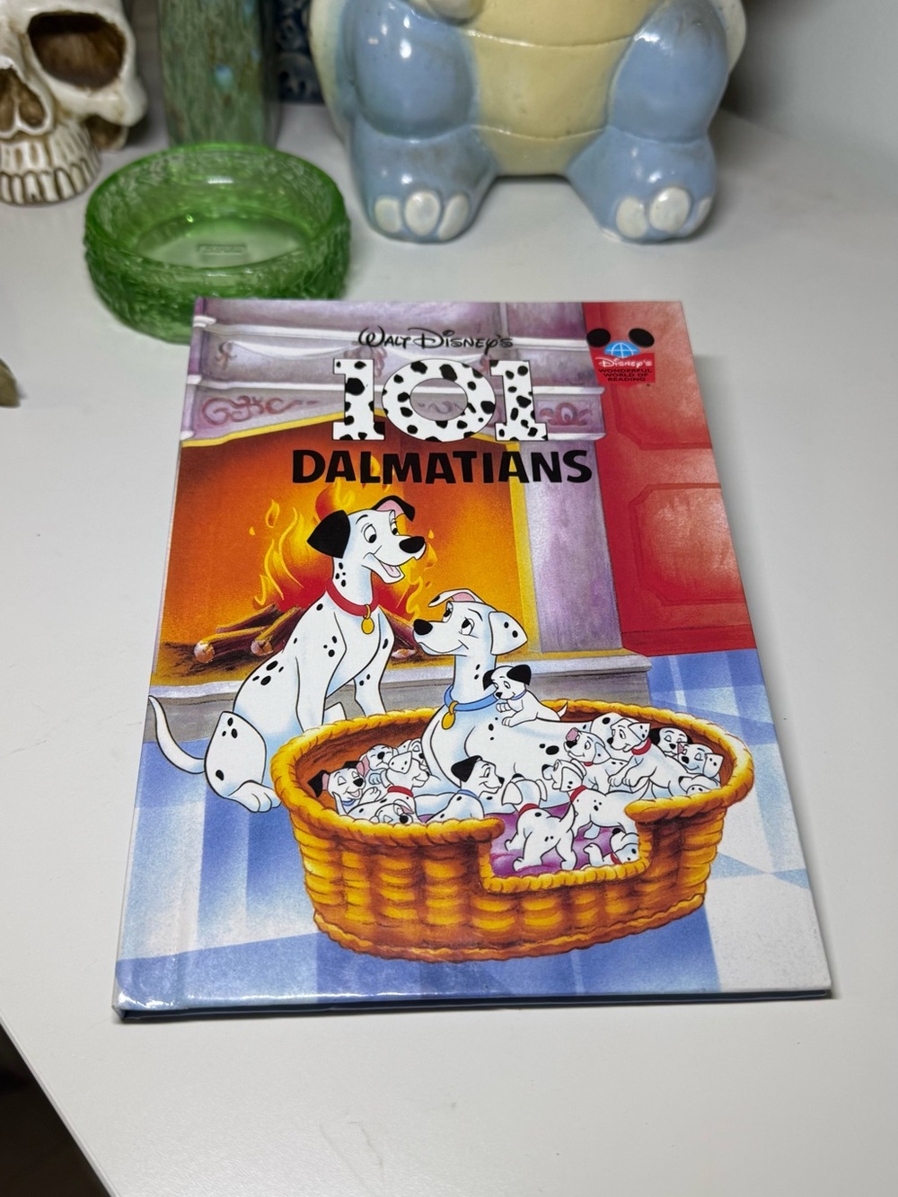 New Vintage 1995 Disney 101 Dalmatians HC Book Wonderful World Of Reading